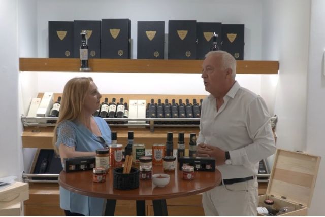 Συνέντευξη της Μαρίας Πρασίνου με τον πρόεδρο της Santo Wines Μάρκο Καφούρο